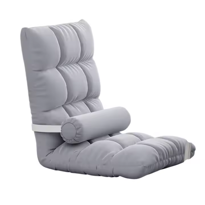 Sofá perezoso Tatami cama individual plegable silla de ordenador dormitorio salon sofá pequeño, respaldo japonés TAMAÑO PEQUEÑO - 1