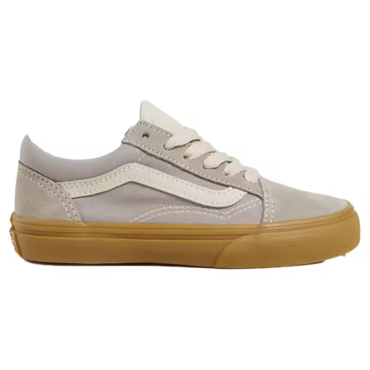 Vans Zapatillas Juveniles Old Skool Gris Unisex - 1
