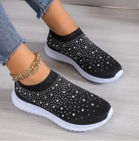 Zapatos De Mujer Rimocy Crystal Malla Transpirable Comodidad Suave Suela Talla Grande 43 Antideslizante Casual Slip-On Polka Dot - details 5