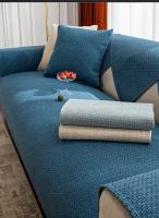Cubierta De Sofá De Algodón Y Lino Universal Para Todas Las Estaciones Antideslizante Impermeable Para Sala De Estar Cubierta De Polvo Para Muebles - details 10