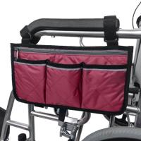 Bolsa Impermeable Para Silla De Ruedas Con Bandeja Reflectante Segura Gran Capacidad Almacenamiento Multifuncional Para Andadores - details 14