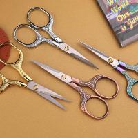 Tijeras De Costura Vintage KRABALL Para Bordado Y Artesanía Corte De Telas Y Hilo Acero Inoxidable Herramienta De Tailor Pequeña - details 5