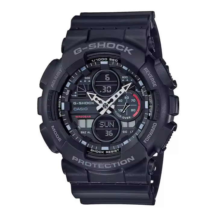 Reloj Casio GA-140-1A1ER Resina correa color: Negro Dial Negro Analógico - Digital Hombre - 1