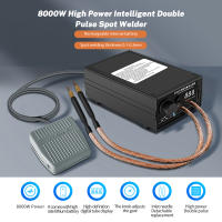 Soldador portátil de alta potencia por puntos, soldador por puntos ajustable de 8000w, máquina de soldadura 0-1200A adecuada para batería 18650 - details 3