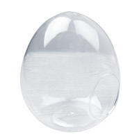 Florero de vidrio suculento de escritorio, globo de vidrio transparente, maceta de vidrio suculenta para mesa, plantador de plantas de aire suculentas - details 2