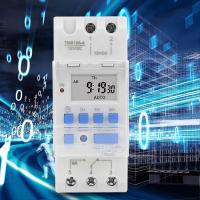 Temporizador Semanal interruptor 12V DC 16A Pantalla LCD con función de Cuenta atrás - details 1