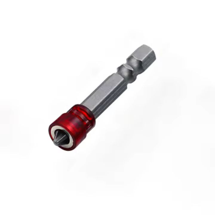 Broca De Destornillador Magnética 1/4 Pulgada PH2 Con Embozo Hexagonal Para Eléctricos Material De Acero Aluminio Antideslizante - 1