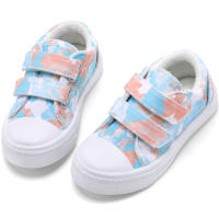 Zapatillas De Lona Para Niños Y Niñas Con Doble Correa De Dibujos Animados Zapatos Casuales Transpirables Y De Secado Rápido Para Edades 7-12m a 12+y - details 3