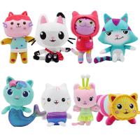 Muñeca De Peluche Gabby Dollhouse Mercat Dibujos Animados Muñeco De Merma Para Coche Y Gato Regalos De Cumpleaños Y Navidad Para Niños - details 1