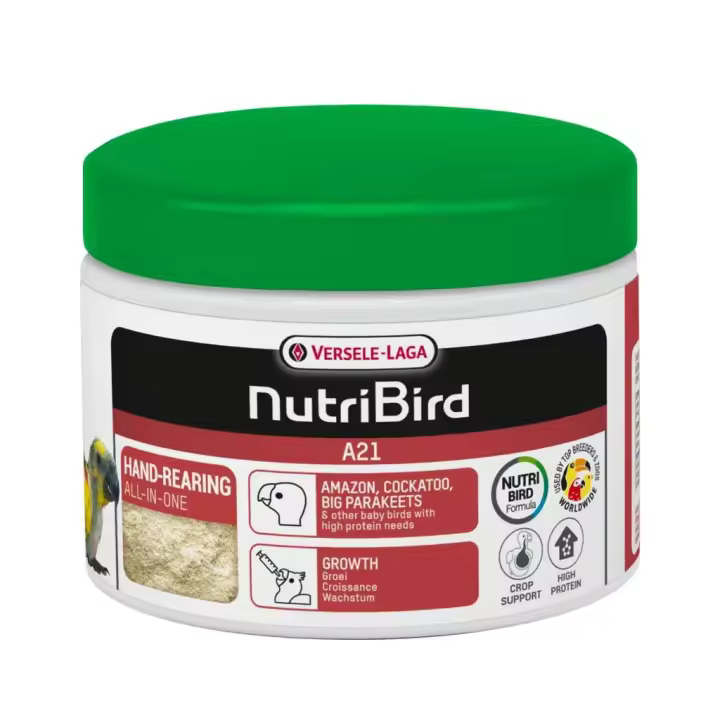 Versele-Laga Nutribird A21 - Papilla para Pájaros - Alimento para Cría Manual - Amazonas - Cacatúas - 1
