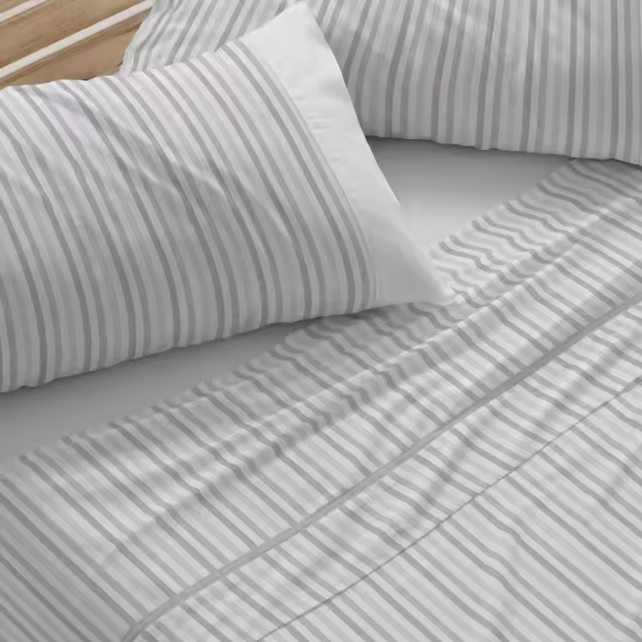 Juego de cama 628 Gris Burrito Blanco - 1