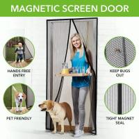 Red Antisiquetas Automática Para Verano Cortina Mágica Invisibles Con Cierre Magnético Protección Contra Mosquitos Y Bug Partition Mesh - details 3