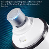 Cortauñas Eléctrico Para Mascotas Con Luz LED Recargable Herramienta De Pulido Y Afeitar Uñas Para Perros Y Gatos - details 4
