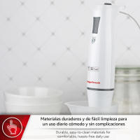MAGEFESA VELOUTE Batidora de Mano de 500W + Vaso Medidor de 700ml, Desmontable y con Mango Ergonómico, Velocidad Regulable - details 4