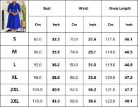 Vestido Elegante Para Oficina Para Mujer Cuello Redondo V Cintura Ajustada Pleated Midi Formal Business Work Dress OL - details 0