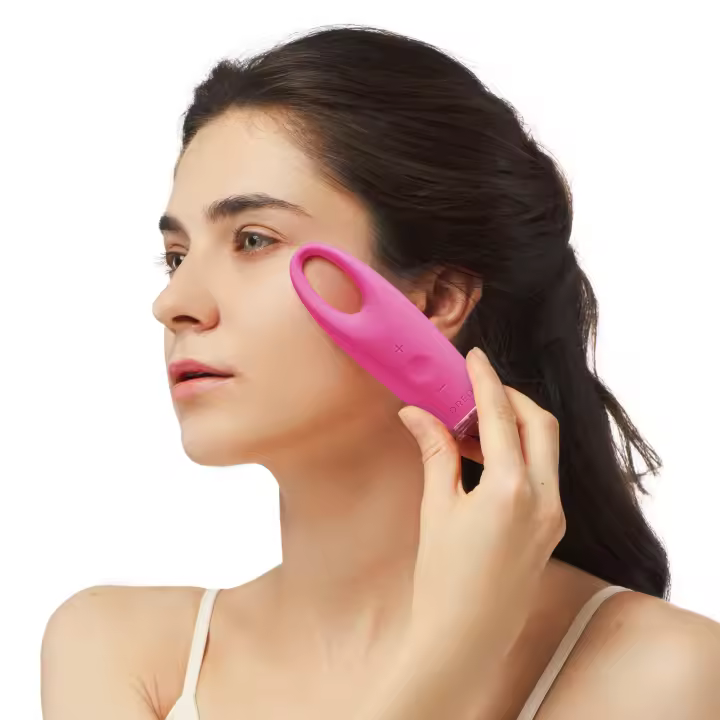 FOREO IRIS Masajeador e iluminador del contorno de ojos | Elimina ojeras, hinchazón y bolsas de los ojos | Aumenta la absorción de tu crema o sérum del contorno de ojos | Antiarrugas - 1