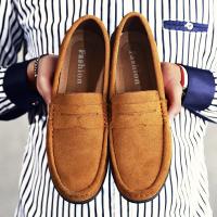 Zapatos Casuales Para Hombre De Cuero De Alta Calidad Mocasines Con Cordones Tamaño 38-47 Diez Colores Slip-on Zapatos De Conducción Moda Transpirables Y Massajeados - details 55