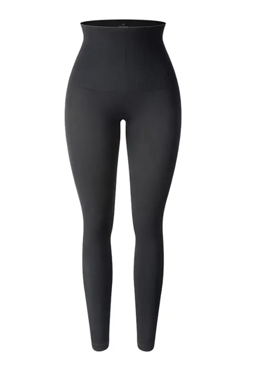 MISSMOLY Leggings de compresión para mujer, pantalones adelgazantes con control de barriga y cintura alta - 1