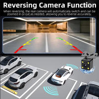 Cámara De Coche Con 3 Canales Pantalla IPS De 2 Pulgadas Grabadora De Video 1080P Con Visión Nocturna IR DVR Para Coche - details 5