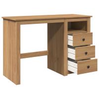 vidaXL Escritorio Panama madera maciza de pino 112x45x75 cm - details 3