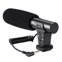 KATTO-Micrófono de grabación de vídeo HD, dispositivo inteligente con reducción de ruido para entrevista, para teléfono móvil/cámara SLR, 3,5mm, actualizado - details 0
