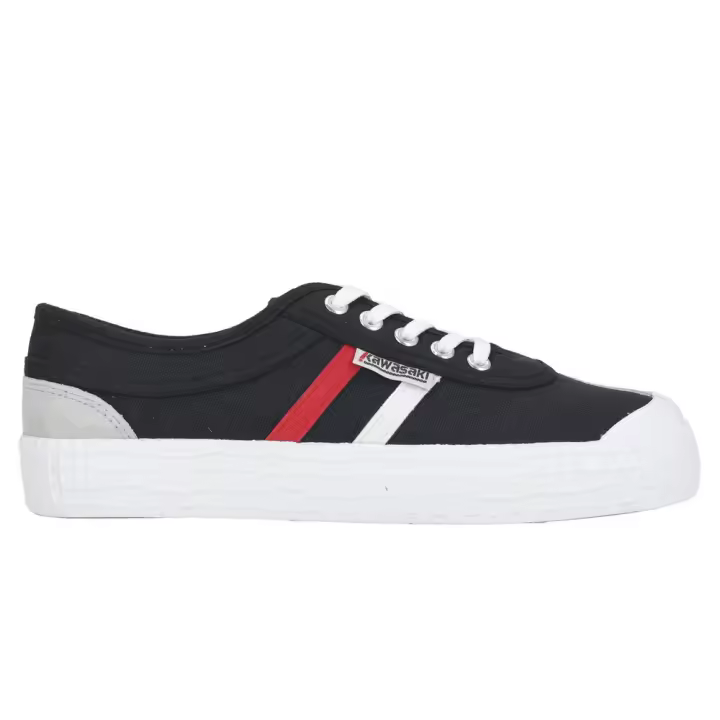 Zapatillas de Lona Retro Kawasaki con Suela 3.2 Cm y Doble Plantilla Interior - 1