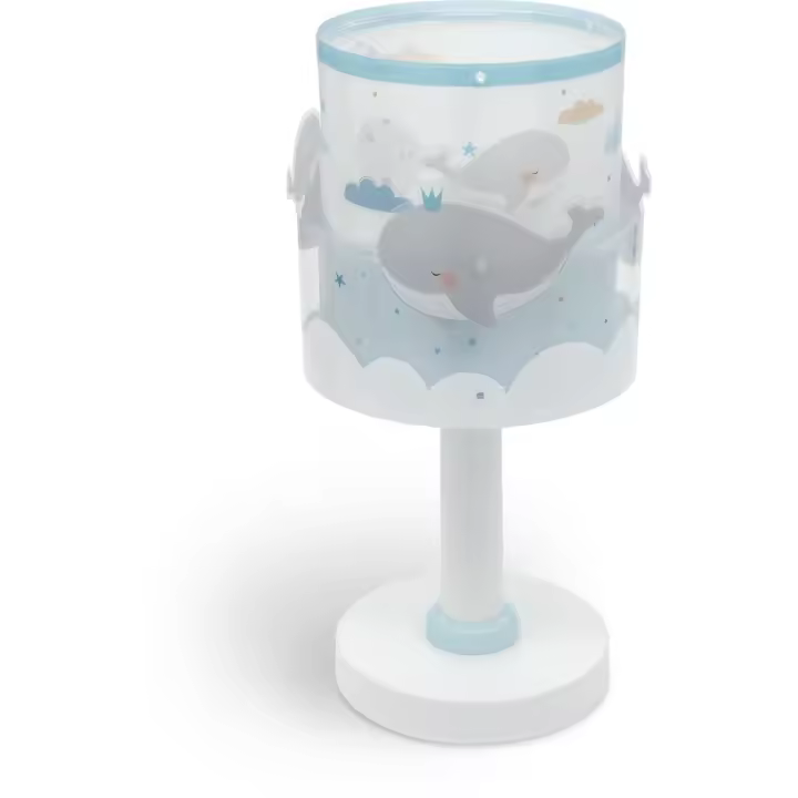 Lámpara de mesa infantil Whale Dreams Ballenas azul - 1