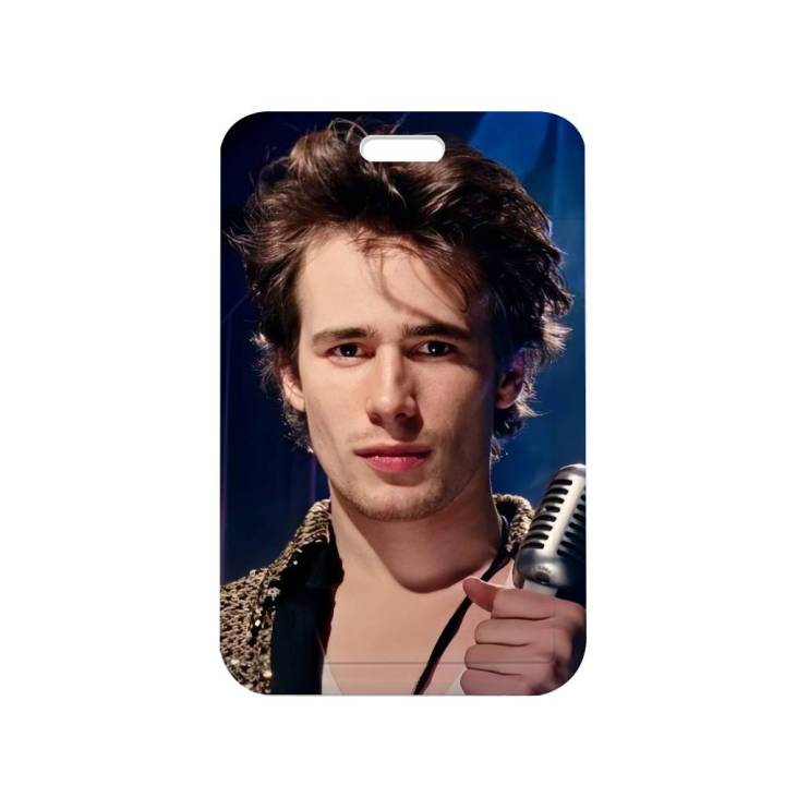 Porta Tarjetas Jeff Buckley Cantante Estudiante Comida Tarjeta De Trabajo Permisos De Transporte Unisex PVC Clásico Cartoon