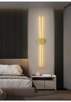Lámpara De Pared Moderna LED Negra En Forma De I Iluminación Interior Para Dormitorio Sala De Estar Pasillo Decoración De Hogar Incluye Bombillas - details 13