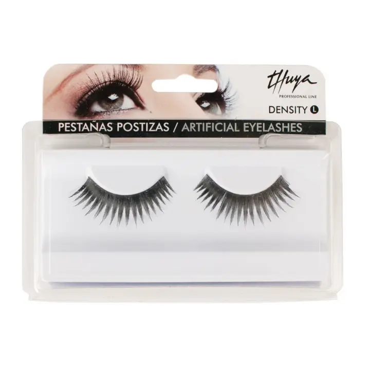 Thuya Pestañas Postizas Enteras Density Large L - Pestañas Voluminosas y Largas para una Mirada Intensa - 1