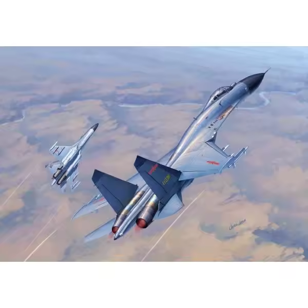 TROMPETER 01662 J-11 B DE LUCHADOR 1/72 - 1