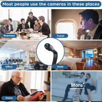 Cámara De Seguridad IP WiFi HD 1080P Mini Monitoreo Remoto Inalámbrico Cámara De Seguridad Para Interior Y Exterior Grabación En Ciclo - details 7