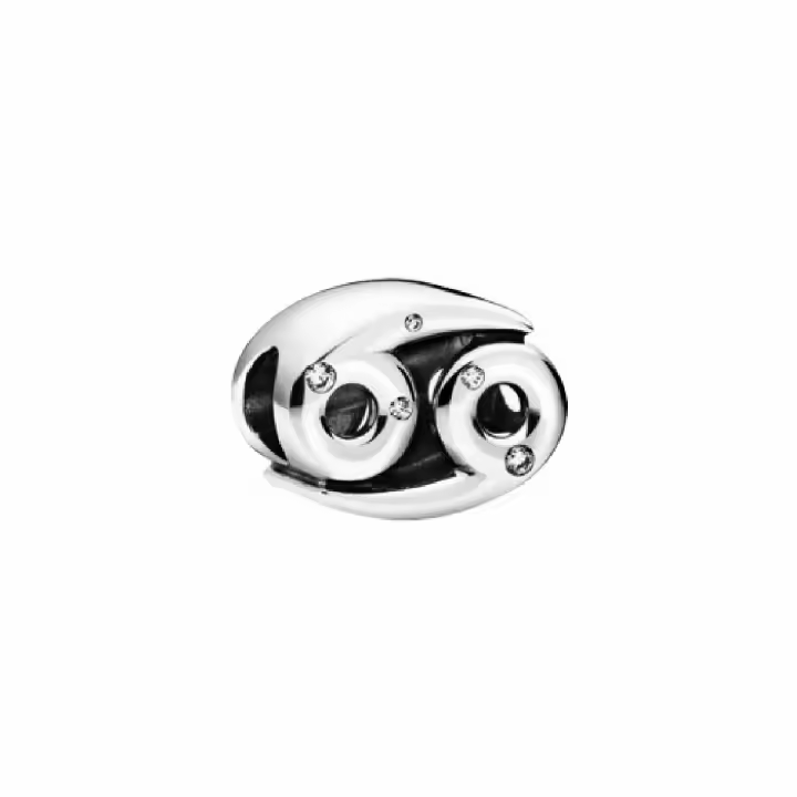 Charm Pandora Signo Zodiaco Cáncer circonitas transparentes - 1