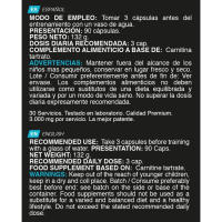 ERIX NUTRICION | CARNITINE Carnipure 90 CAPS | PERDIDA DE PESO | Quema grasas | 3000 MG por Dosis Diaria de Carnitina de Máxima Absorción y Eficacia | Alta Pureza y Calidad | Vegano | Sin Gluten - details 8