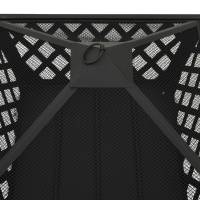 vidaXL Brasero con atizador acero XXL 64 cm - details 4