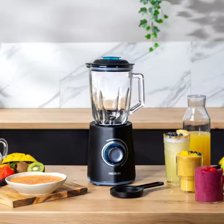 Cecotec Batidora de vaso Power black Titanium 2000Max Mix Go - 1