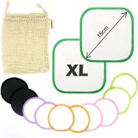 Buabi. Discos desmaquillantes reutilizables ecológicos. Grandes suaves y lavables - details 0