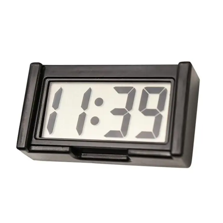 Reloj De Coche Mini Exquisito Adhesivo Para Tablero De Auto Y Camión Calidad Superior Regalo Práctico Y Estético - 1