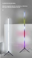 Lámpara De Piso LED RGB Con Control Remoto Y APP Sync Con Música Iluminación De Ambiente Inteligente Para Dormitorio Y Sala De Estar Moderna Y Ecológica - details 1