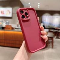 Funda De Teléfono De Silicona Mate Para iPhone 16 15 14 13 12 11 pro Max XS Max X XR 7 8 plus SE 2 Resistente a Golpes Y Choques Cubierta Completa Antisuciedad Anti-Resbaladizo - details 5