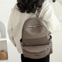 Mochila de tela de nailon de otoño, nueva mochila de ocio de color sólido a la moda, bolsa de viaje de pequeña capacidad - details 9