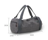 Mochila Grande Para Hombre De Algodón Impermeable Con Gran Capacidad De Viaje Mochila De Escalada Montañera Con Manijas Suaves Y Múltiples Bolsillos - details 0