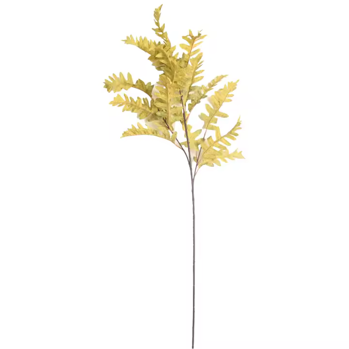 Poenia Arte Floral - Vara de Hojas Artificiales 104cm 3pcs - Decoración Realista - 1