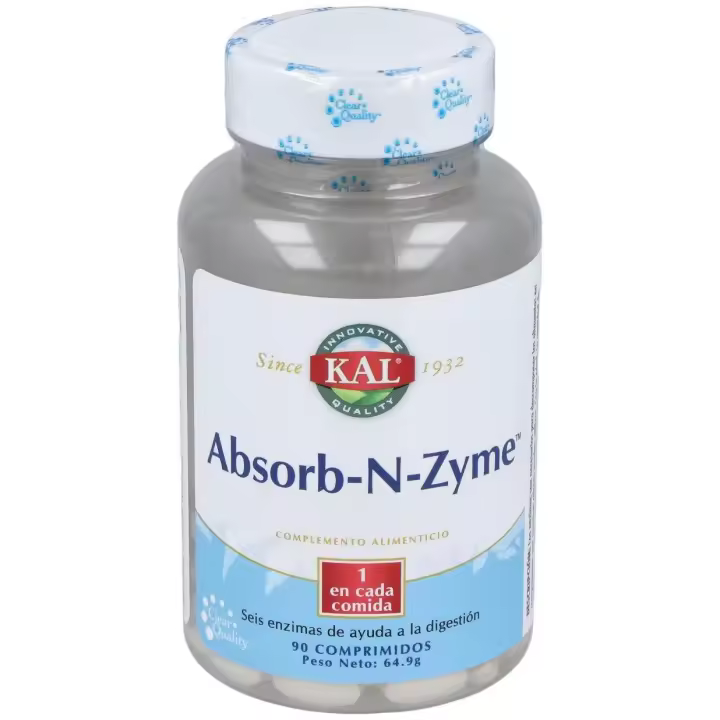 Kal Absorb N Zyme 90 Tabletas - 1