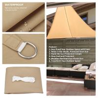 Sail De Sombra Solar Rectangular Grande 7m/5m/3m/2m Bloqueo UV Resistente Al Agua Para Jardín Patio Deck Exterior - details 3