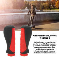 HORO.ES Puños antideslizantes Smartgyro Rockway, Crossover, Speedway, K2, Skateflash Manillar De Scooter Mango De Goma De 2 Piezas Goma Antideslizante Absorbente De Golpes para Scooter Eléctrico - details 8