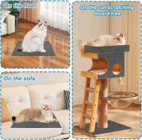 Alfombra De Afilado Para Gatos Con Adhesivo Auto-Adhesivo Protector De Muebles Antigolpes Trimmable Para Gatos - details 9