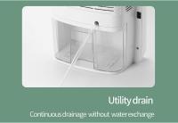 Deshumidificador portátil con manguera de drenaje. Absorbe la humedad para cocina, dormitorio y baño (control remoto). - details 1