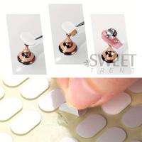 Cinta Adhesiva Doble Cara Transparente Para Uñas 400 Piezas Base De Jalea Para Practica Y Fijación De Uñas Herramienta De Manicura - details 0