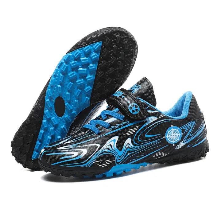 Zapatos de interior y exterior para niñas y niños, zapatos de fútbol para niños grandes 3 - 1